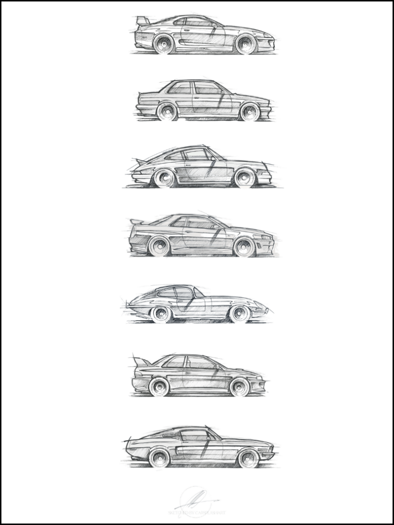 Classic Cars sketch