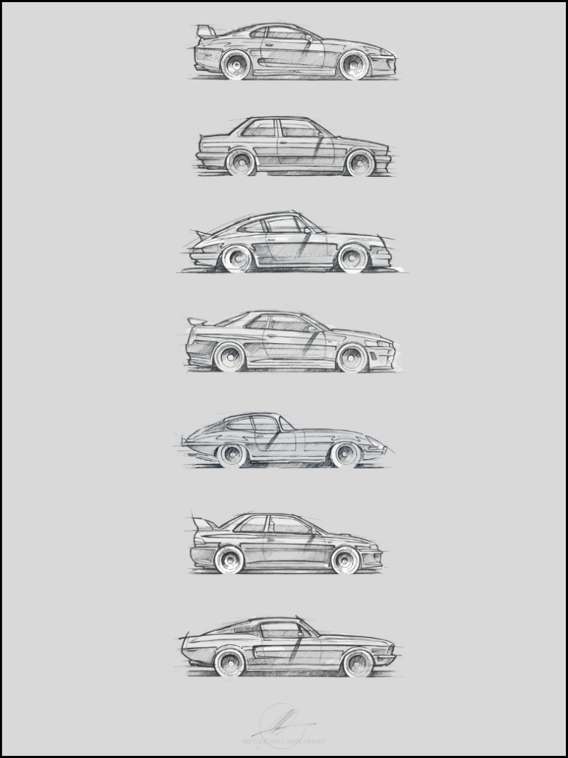 Classic Cars sketch