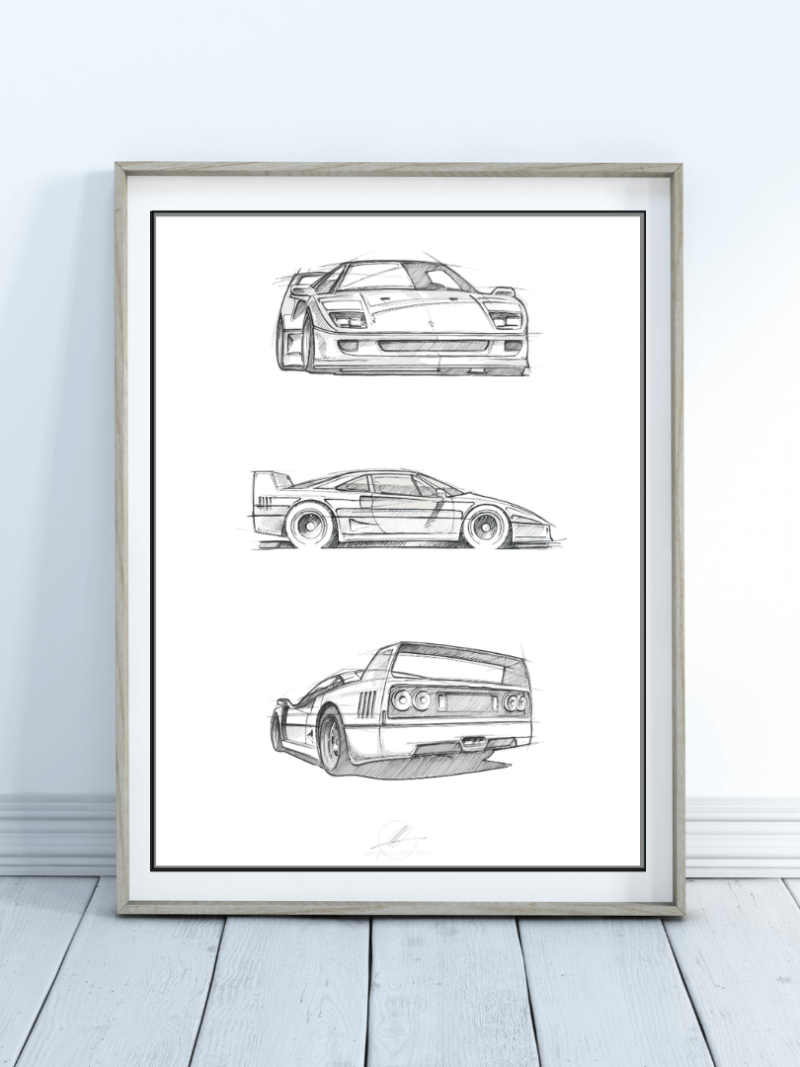 F40 poster
