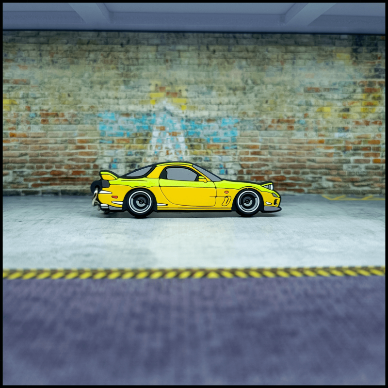 RX7 yellow